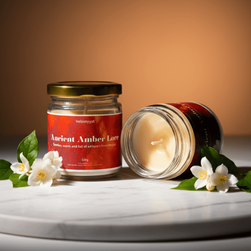 Ancient Amber Lore – Luxury Soy Candle